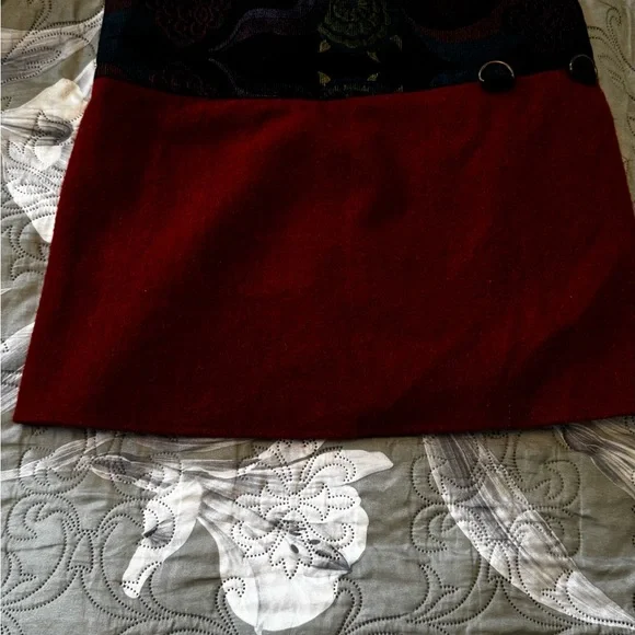 Kali orange and Black Mini Skirt - Picture 6 of 8